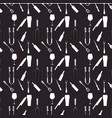 background seamless grilling equipment vector image vector image