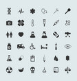 medical icons 36 set vector image