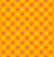seamless happy and colorful floral pattern vector image