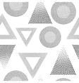 geometric seamless pattern vector image