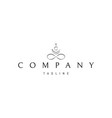 logo on which an abstract image vector image vector image