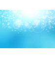 abstract sunlight blurred blue sky background vector image