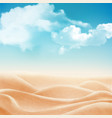 summer holiday background vector image vector image