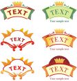 regal banner vector image