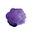watercolor design blue circle vector image