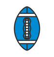 american football icon vector image