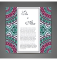 card or invitation vector image