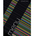 menu17 vector image vector image