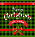 retro merry postcard vector image