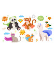 animal superheroes concept vector image vector image