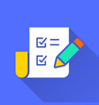 business report - icon vector image