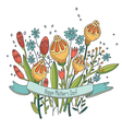 mothers day card vector image