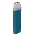 plastic lighter vector image vector image