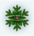 ornamental image snowflakes collected from vector image
