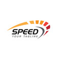 speed icon simple design vector image vector image