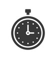 chronometer or strop watch icon pixel perfect vector image vector image