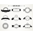 retro badges and labels vector image vector image
