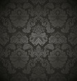 damask floral pattern vector image