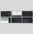 minimalistic abstract layout vector image vector image