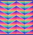 abstract zigzag pattern vector image