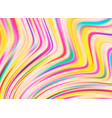 background with colorful chromatic waves in bright vector image vector image