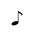 music note logo design icon vector image