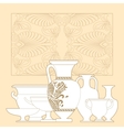 ceramic ethnic national greek style seamless vector image