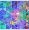 abstract colorful background vector image vector image