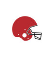 american football helmet icon design template vector image