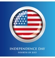 fourth of july independence day of the usa vector image