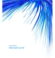 abstract blue background vector image