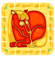 year of the horse chinese horoscope animal sign vector image vector image