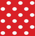 white dots seamless vector image