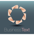 corporate cycle vector image vector image