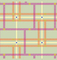 tartan plaid vintage fabric seamless vector image vector image