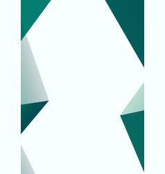 Simple green gradient background for business Vector Image