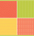 set of isolated seamless pattern line abstract vector image vector image