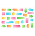 line callout frames speech bubbles linear talk vector image