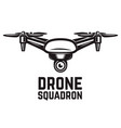 drone isolated on white background vector image