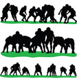 american football player vector image vector image