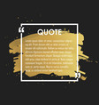 quote text bubble commas note message and comment vector image