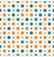 polka dot pattern seamless background vector image