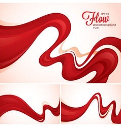 Flow abstract background Royalty Free Vector Image