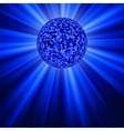 disco ball vector image