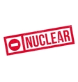 nuclear rubber stamp vector image