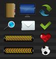 icon set vector image vector image