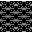 seamless geometric pattern white linear pattern vector image vector image