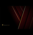 abstract template red geometric diagonal vector image vector image