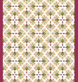 abstract floral seamless texture stylish oriental vector image vector image