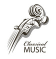 image of violin vector image